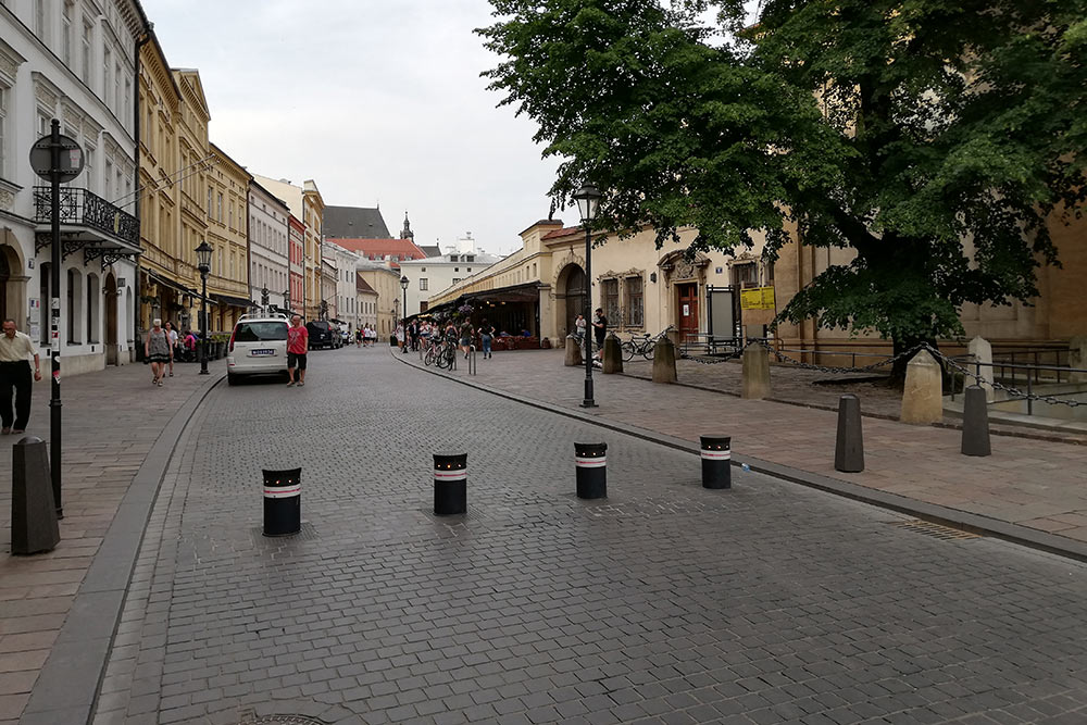 Automatyczne słupki parkingowe TALOS 9400 - Stare Miasto Kraków
